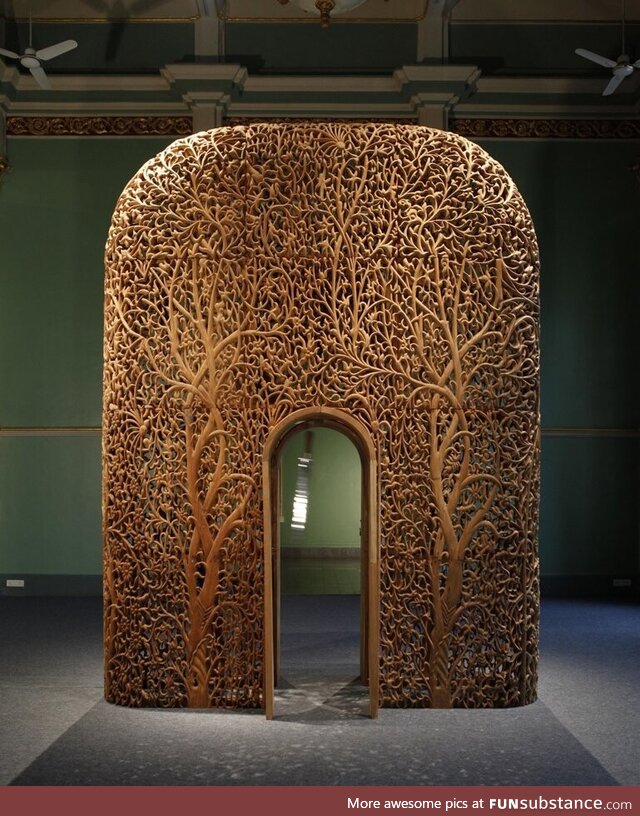 Sculpture by artist Sudarshan Shetty