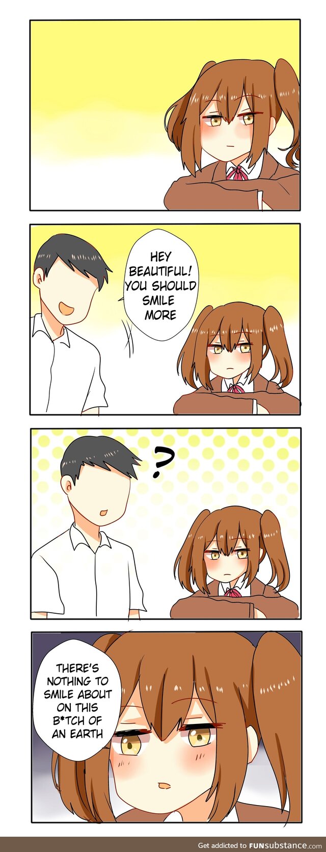 That's how it is on this b*tch of an earth [Modern Girls]