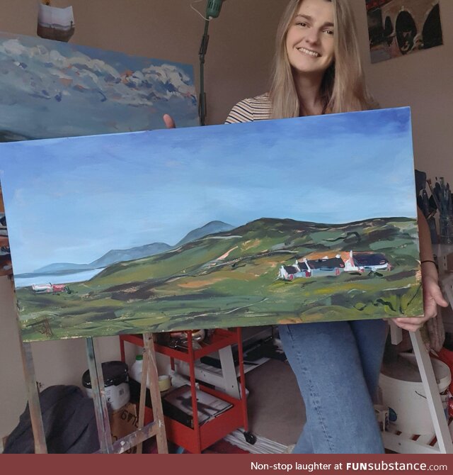 I wanted to give a big thanks to ! Since sharing my art on here I have made 5