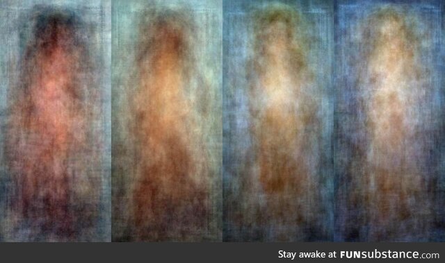 This is a composite of all the Playmates of the Month. From the seventies, to the 2000's