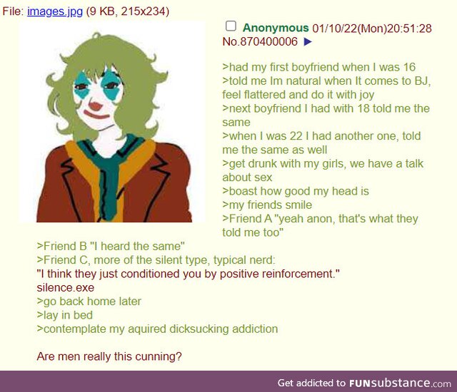 Anon ponders reality