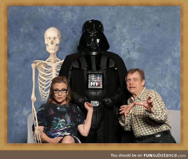 Skywalker family photo!