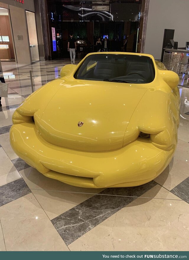 This Porsche looking like it’s gonna say Brixton Bully
