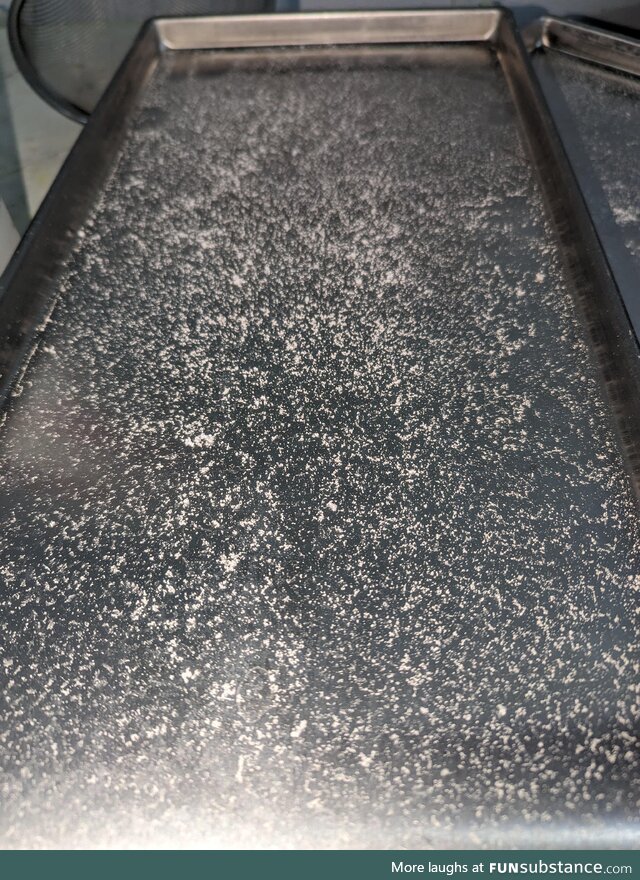 Left overs after dehydrating Denver tap water