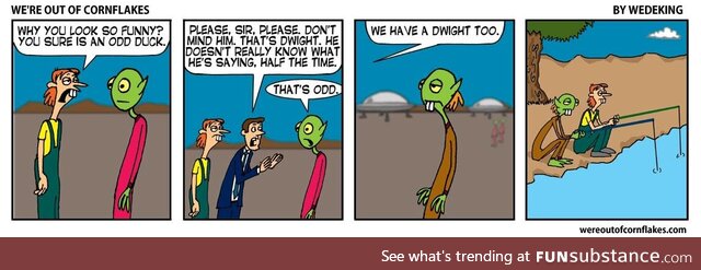 We do have something in common with our alien friends