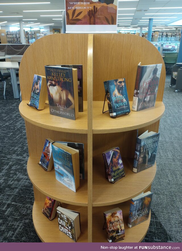 Found a great display at my local library