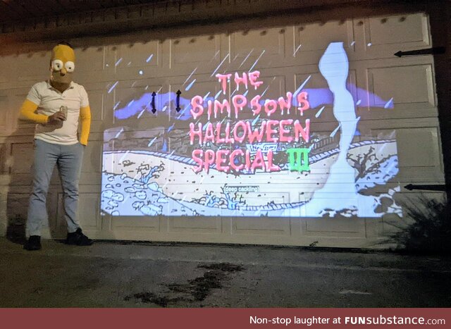 Pretty proud of my Halloween setup