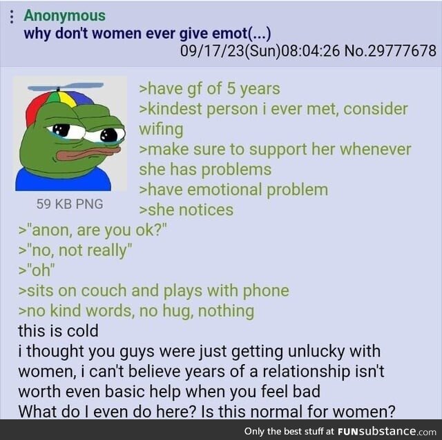 Anon has a Girlfriend