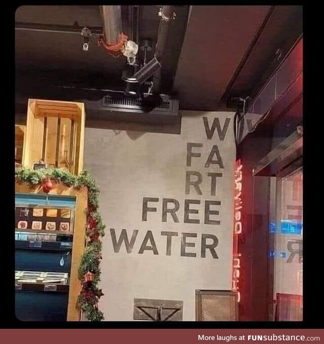 Yes, free water