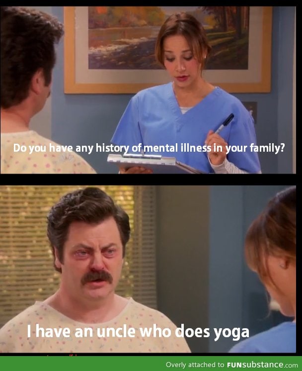 Ron swanson's check-Up