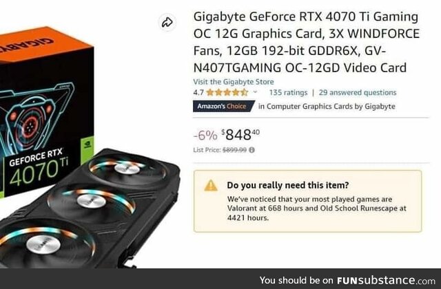 But do you need it though?