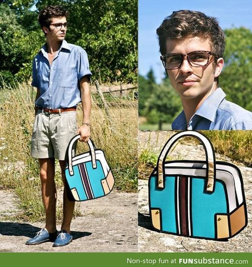 Bag that looks like cartoon