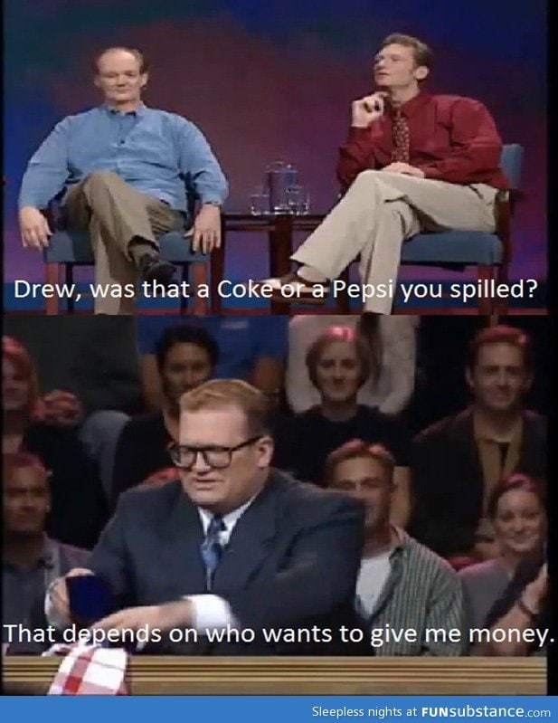 Coke or pepsi?