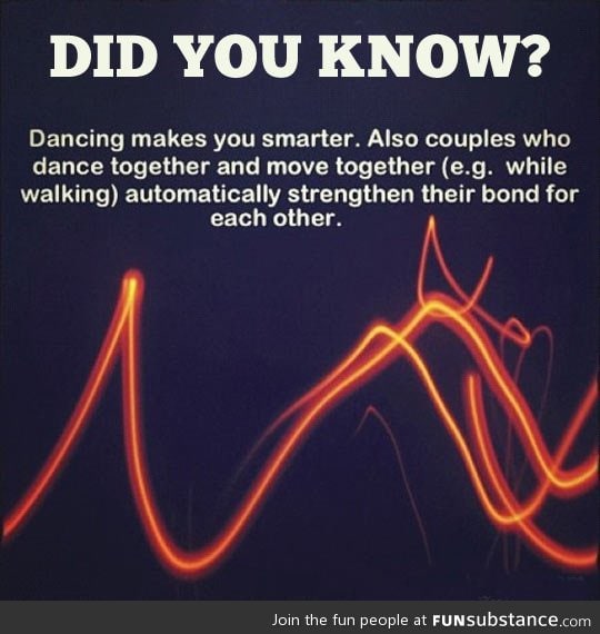 Dancing is very beneficial