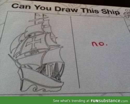 ship drawn