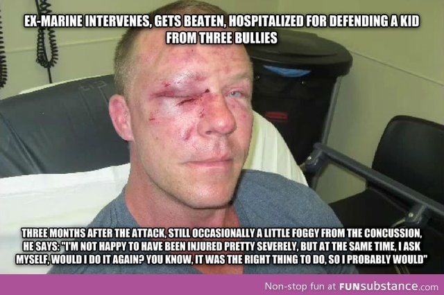 Good guy ex-marine