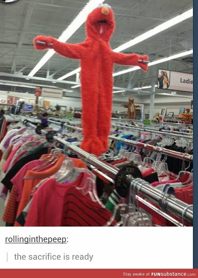 Poor elmo