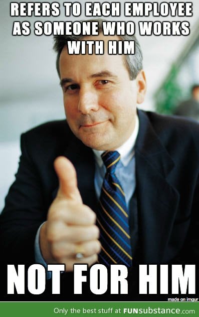 One of the most effortless ways to be a good guy boss