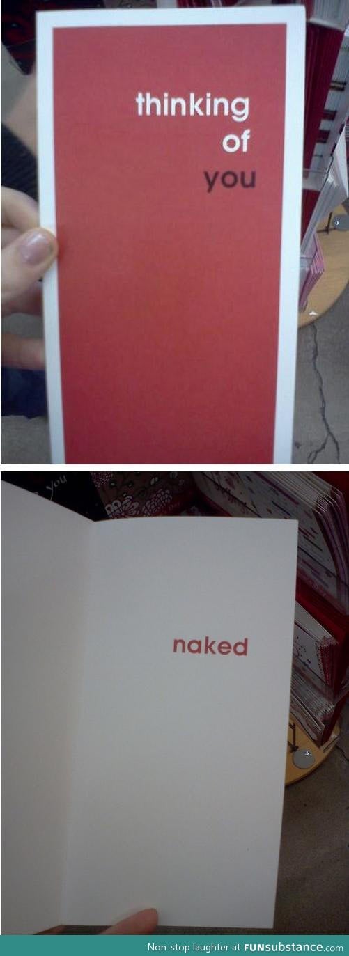 Finally a card that tells the truth