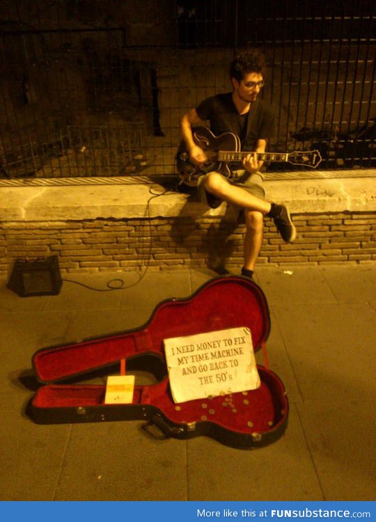 I'd like to help his cause