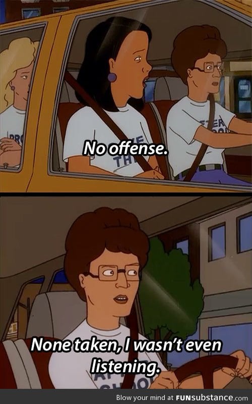 No offense