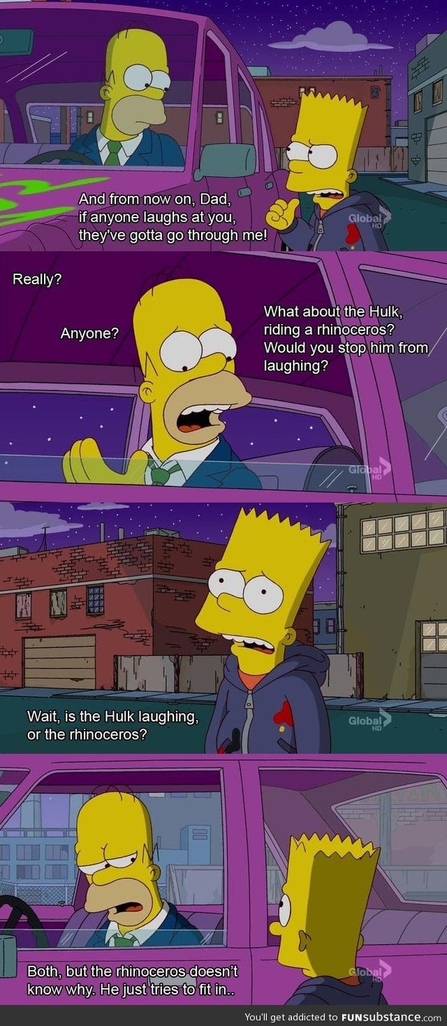 No one laughs at you