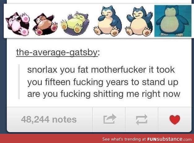 Damn Snorlax