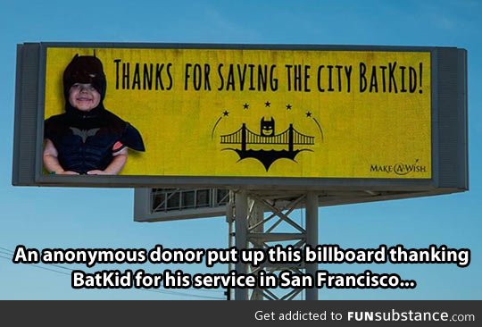 Thank you Batkid