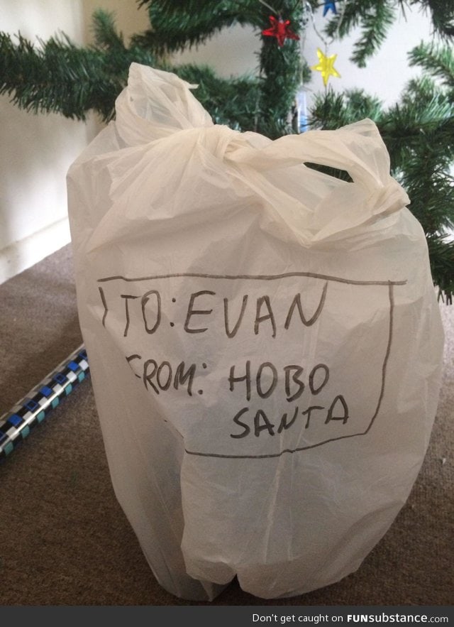 After 4 attempts, roommate has given up on wrapping presents