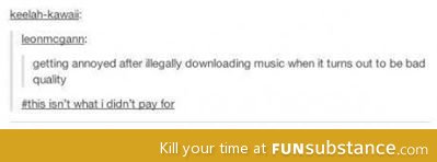 Pirated music