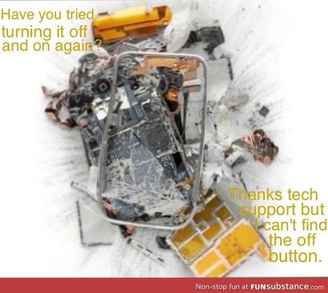 Scumbag tech support.