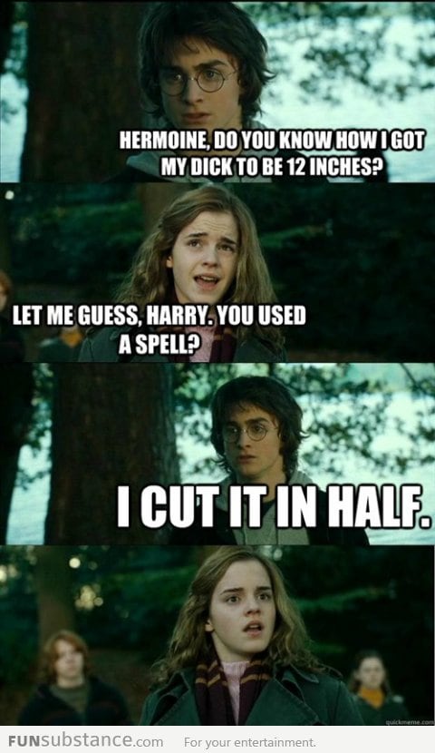 Harry Potter's d*ck