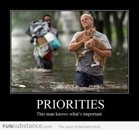 The right priorities