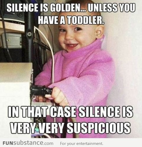 Silence is golden