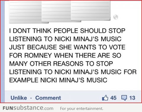 Nicki Minaj's music