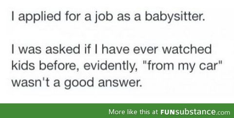 Kinda disappointed tho, it's a nice job