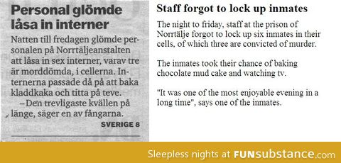 The difference between swedes and the rest of the world