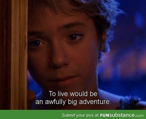 Ah Peter-pan, best childhood movie.