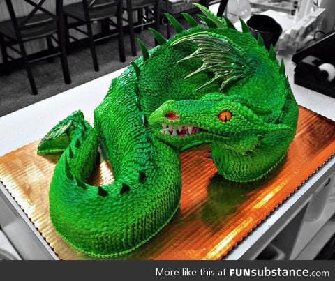 Dragon cake