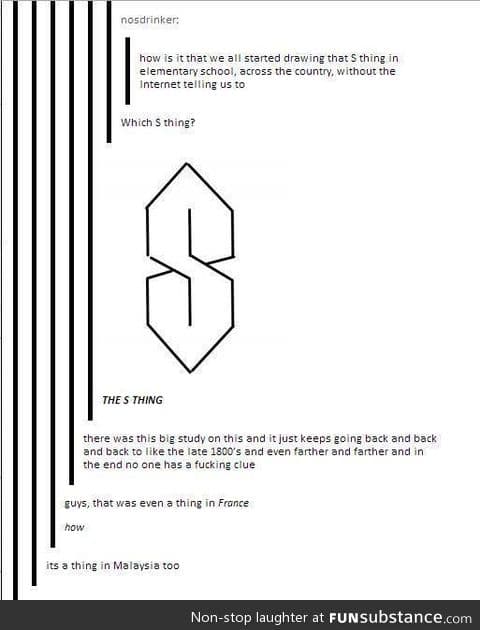 I just do this whenever I see those six lines lined up like that