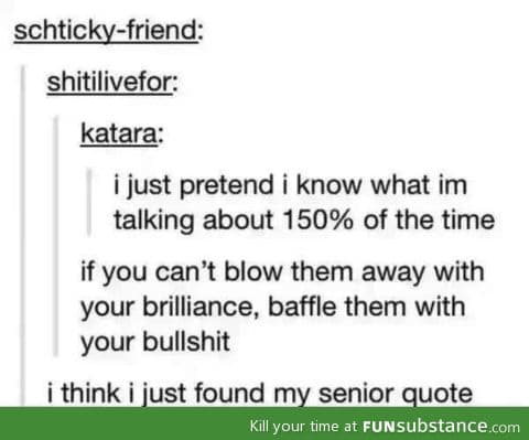 Wise words