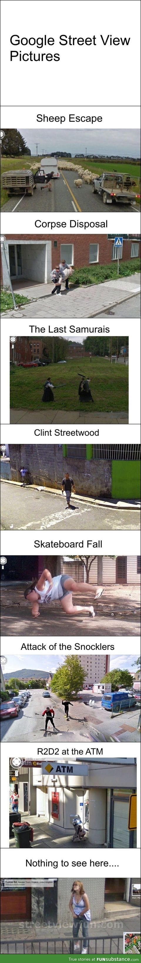 Google street view pictures