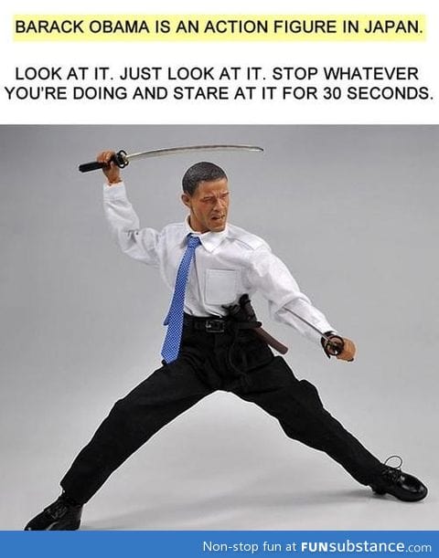 Obama Action Figure