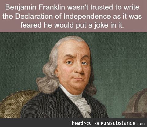 Oh, benjamin