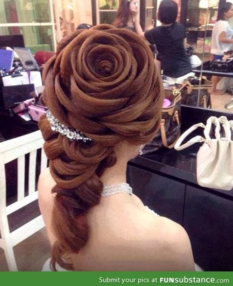 Wedding hair perfection