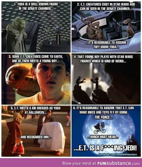 E.T. is a freaking Jedi!