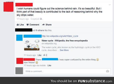The science behind rain