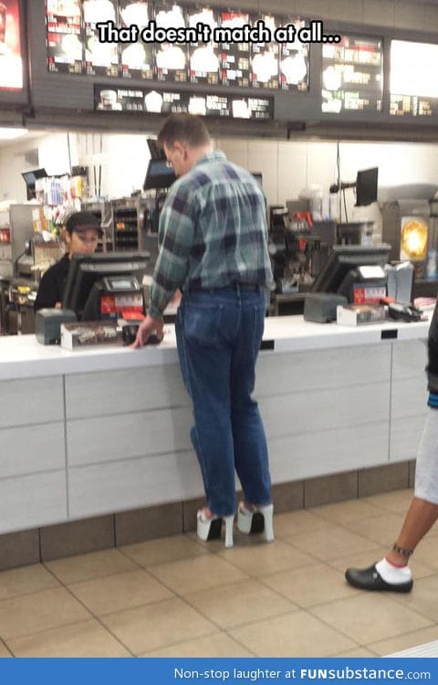 Nothing matches with crocs