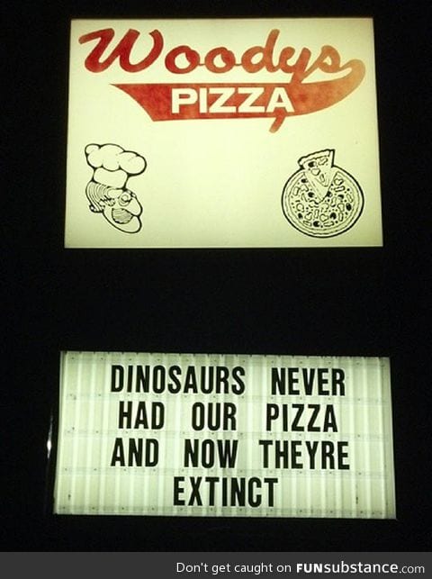 I better eat that pizza