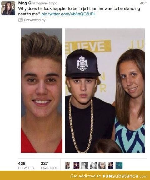 Because there are are men in jail